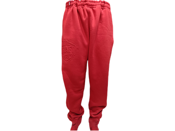 EMBOSS JOGGER RED