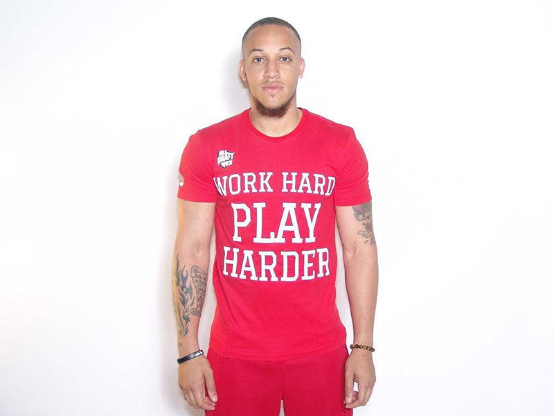 RED WORK HARD PLAY HARDER