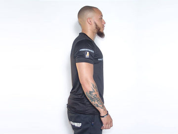 INTERNATIONAL CHAMPS BLACK TEE