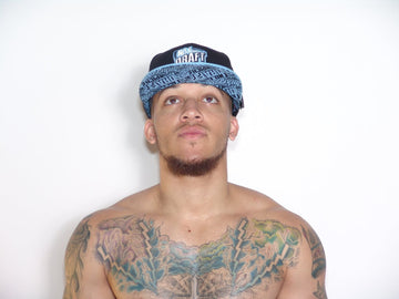 2TONE CAROLINA BLACK:BLUE CAPS