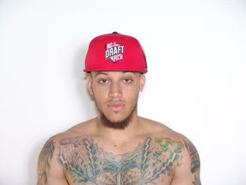 SOLID RED CHICAGO CAPS