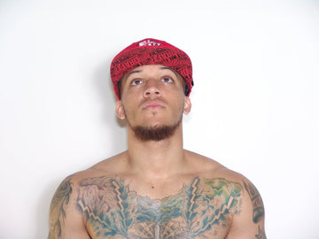 SOLID RED CHICAGO CAPS