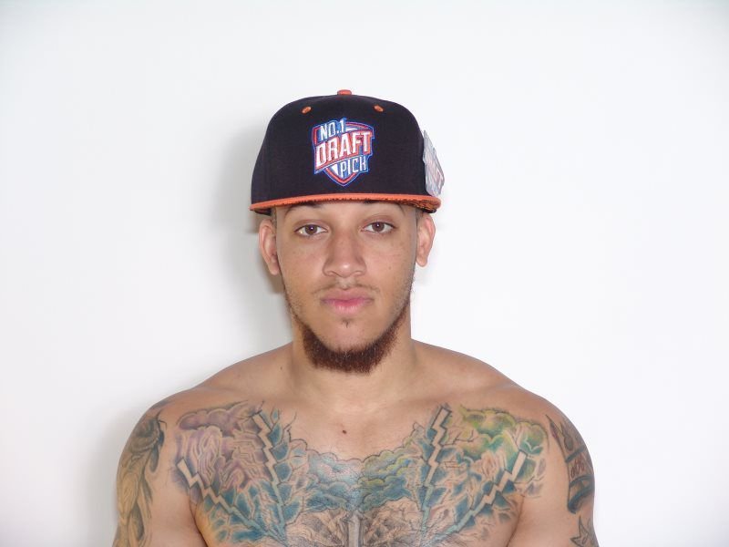 2TONE NEW YORK BLACK:ORANGE CAPS