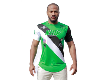 Racing Tee Boston Green/Black/white